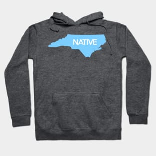 North Carolina Native NC Blue Hoodie